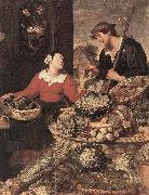SNYDERS, Frans Fruit and Vegetable Stall (detail) ar oil painting reproduction